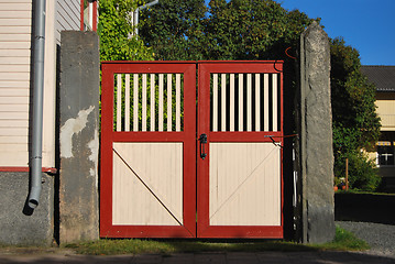 Image showing Wooden Gate