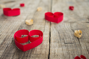 Image showing Paper Heart Decoration