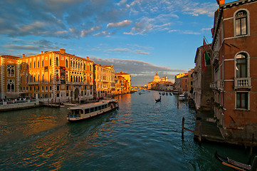 Image showing Venice Italy grand canal view