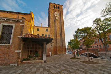 Image showing Venice Italy San Nicolo dei mendicoli church