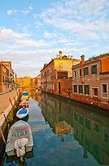 Image showing Venice Italy unusual pittoresque view