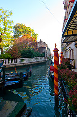 Image showing Venice Italy  unusual pittoresque view