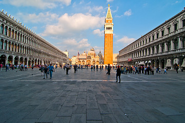 Image showing Venice Italy Saint Marco square view