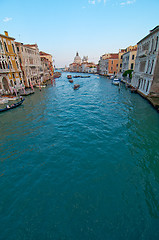 Image showing Venice Italy grand canal view