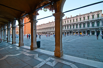 Image showing Venice Italy Saint Marco square view