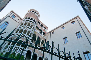 Image showing Venice Italy Scala Contarini del Bovolo