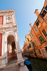 Image showing Venice Italy scuola San Rocco back view