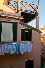 Image showing Venice Italy altana terrace