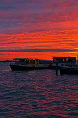 Image showing Venice Italy unusual scenic view