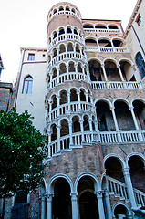 Image showing Venice Italy Scala Contarini del Bovolo