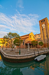 Image showing Venice Italy San Nicolo dei mendicoli church