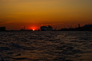 Image showing Venice Italy unusual scenic view