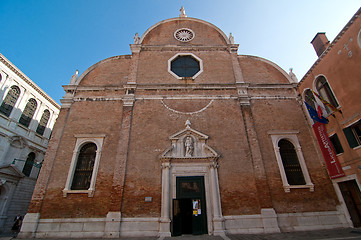 Image showing Venice Italy Carmini church 