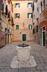 Image showing Venice Italy unusual scenic view