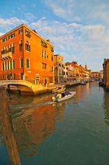 Image showing Venice Italy unusual pittoresque view