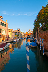 Image showing Venice Italy unusual pittoresque view