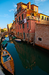 Image showing Venice Italy unusual pittoresque view