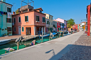 Image showing Italy Venice Burano island