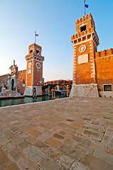 Image showing Venice Italy Arsenale 