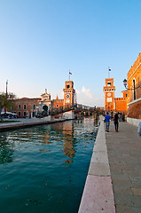 Image showing Venice Italy Arsenale 