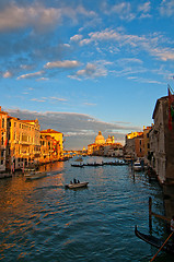 Image showing Venice Italy grand canal view