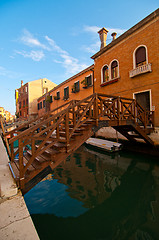 Image showing Venice Italy unusual pittoresque view