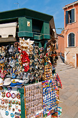 Image showing Venice Italy souvenir shop