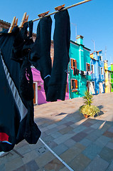 Image showing Italy Venice Burano island