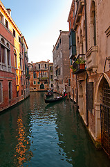 Image showing Venice Italy unusual pittoresque view