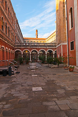 Image showing Venice Italy unusual pittoresque view