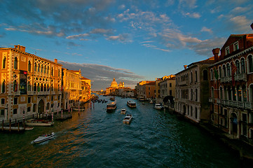 Image showing Venice Italy grand canal view