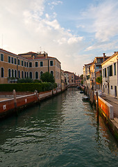 Image showing Venice Italy unusual pittoresque view