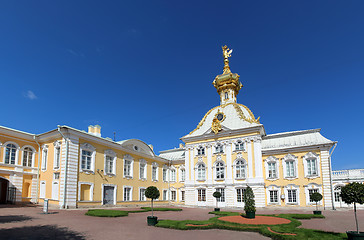 Image showing dome in petrodvorets saint-petersburg