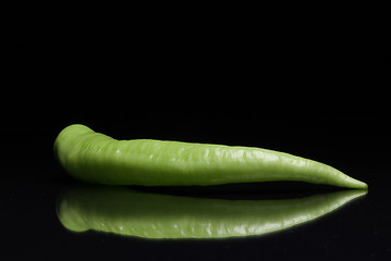 Image showing green paprika