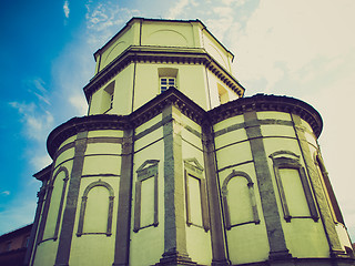 Image showing Retro look Monte dei Cappuccini, Turin