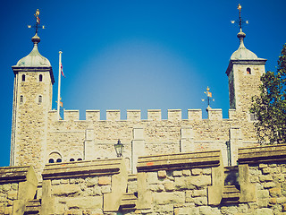 Image showing Vintage look Tower of London