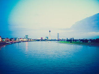 Image showing Retro look Duesseldorf Germany