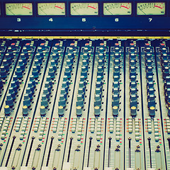 Image showing Retro look Soundboard