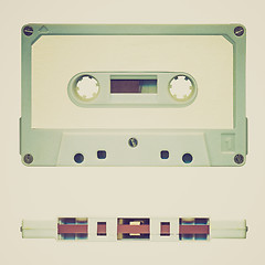 Image showing Retro look Tape cassette