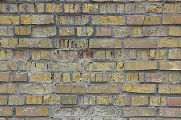 Image showing Old brickwork texture