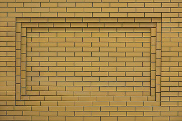 Image showing Texture of a brick wall