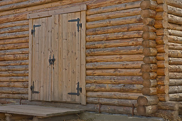 Image showing Wooden blockhouse