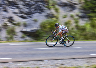 Image showing The Cyclist Samuel Dumoulin