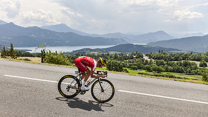 Image showing The Cyclist Guillaume Levarlet