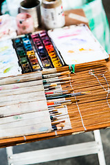 Image showing Street artist tools