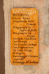 Image showing Italian Cacioteca