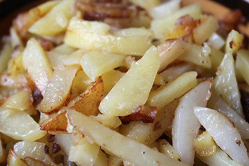 Image showing tasty and fried chips