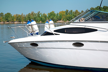 Image showing Motor yacht