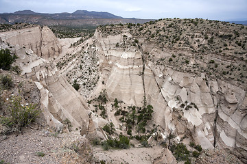 Image showing Hike through Tent Rocks National Monument