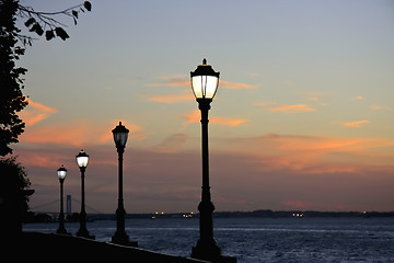 Image showing An evening in New York City